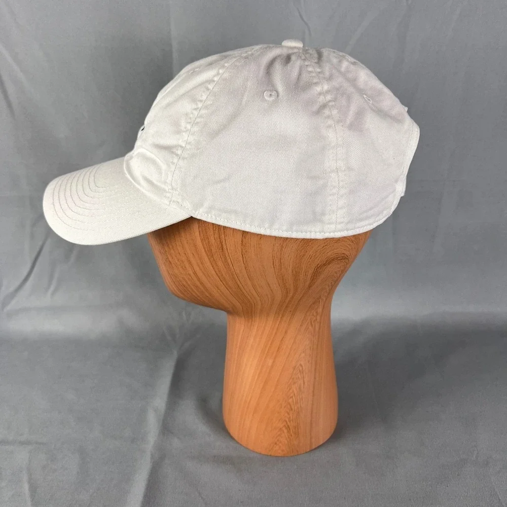 Jordan Baseball Club Cap Mens L/XL White Embroidered Jumpman Logo Adjustable